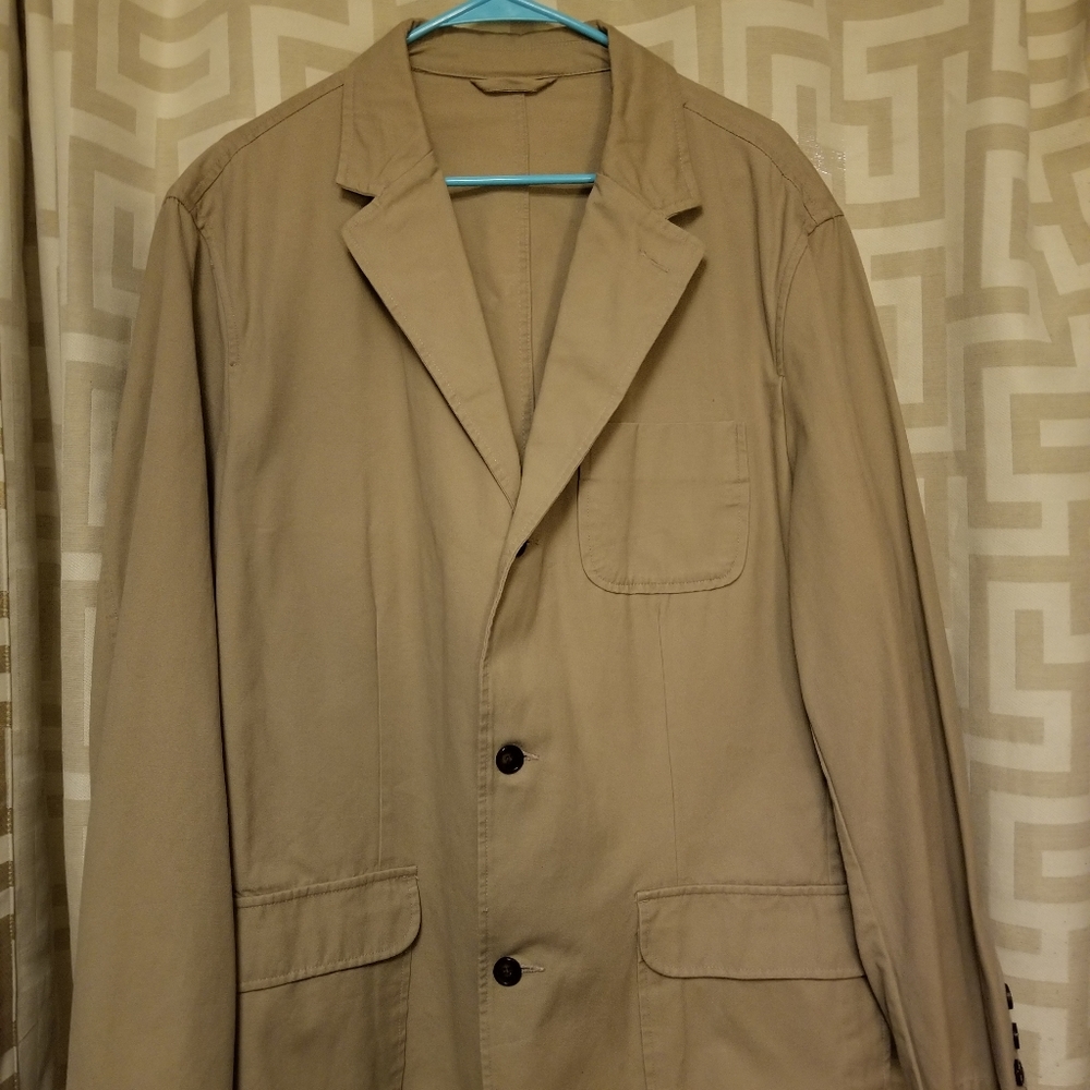 Men's Sonoma XL Khaki Casual Sports Jacket